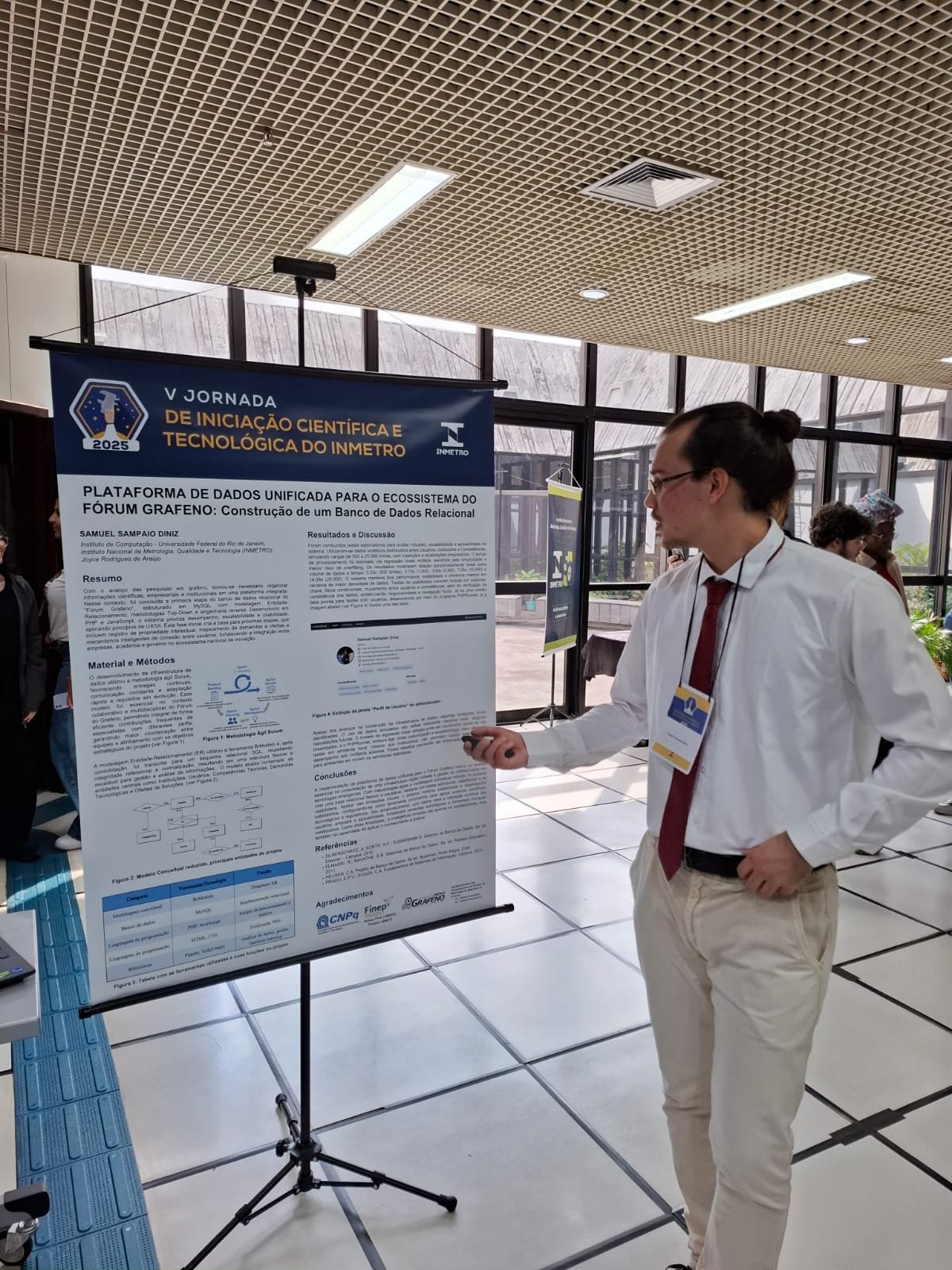 Laboratórios do INMETRO onde Samuel trabalhou como pesquisador